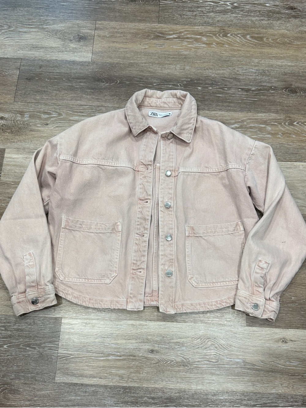 Zara Baby Pink Oversized Jacket